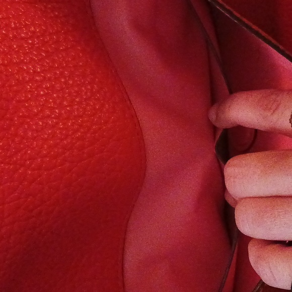 Kate Spade Carter Street Georgia Leather Crossbody/ Shoulder Bag- Burnt Orange - Picture 15 of 16